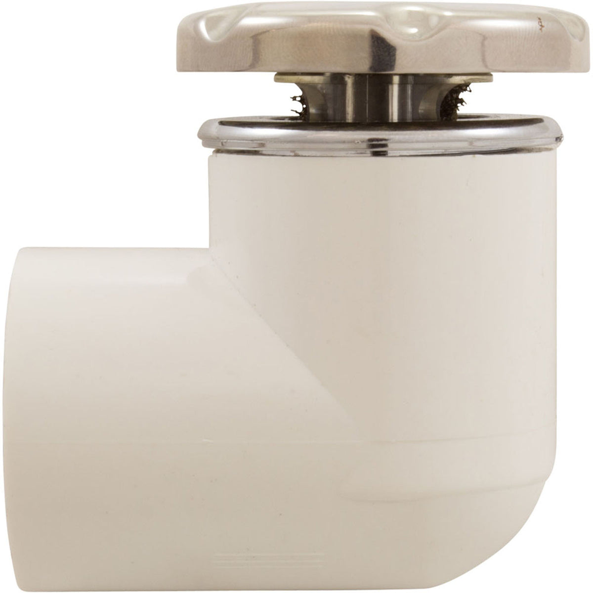 A/C Knob Assembly, Futura, Scallop, Chrome