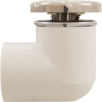 A/C Knob Assembly, Futura, Scallop, Chrome