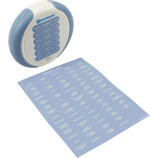 Control remoto inalámbrico Hayward GLX-SS-RF, Spaside, Aqua Logic