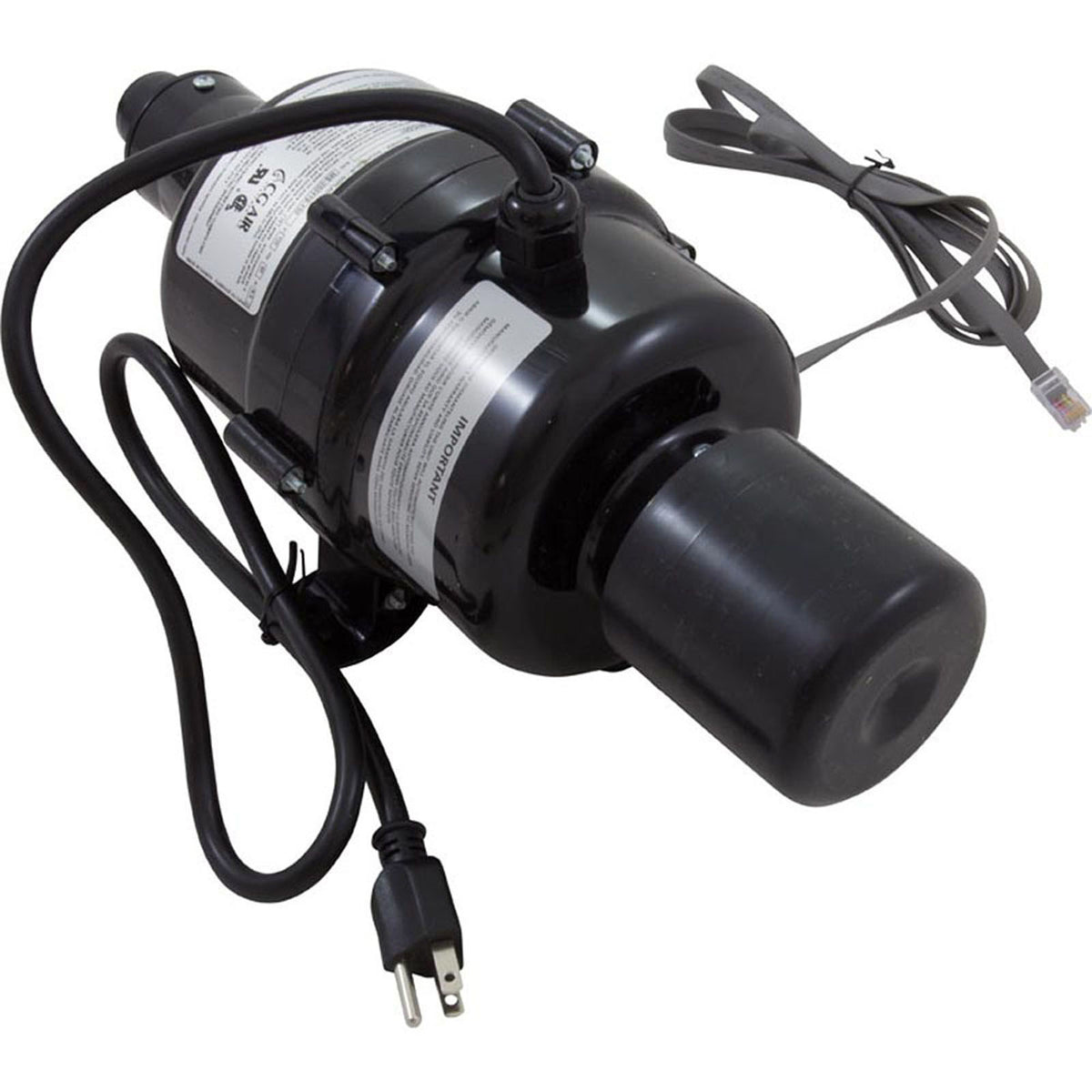 Blower, CG Air Millenium Sen, 115v, 9.5A, w/ Muffler, Heater