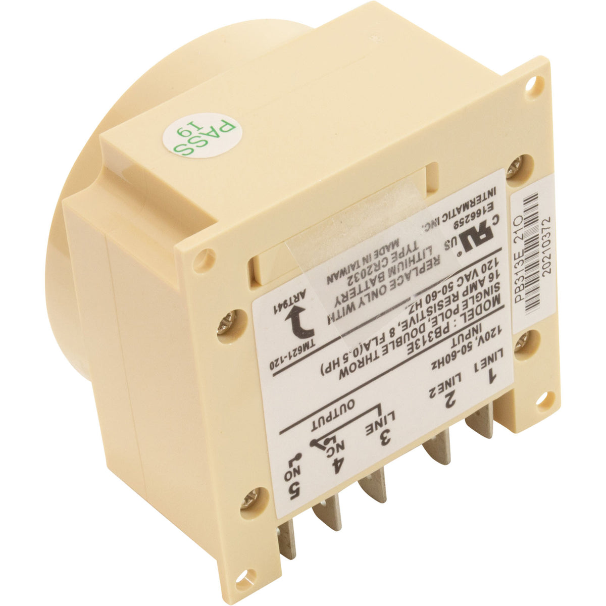 Timer, 24-Hour, Spdt 16A 120V, Electronic