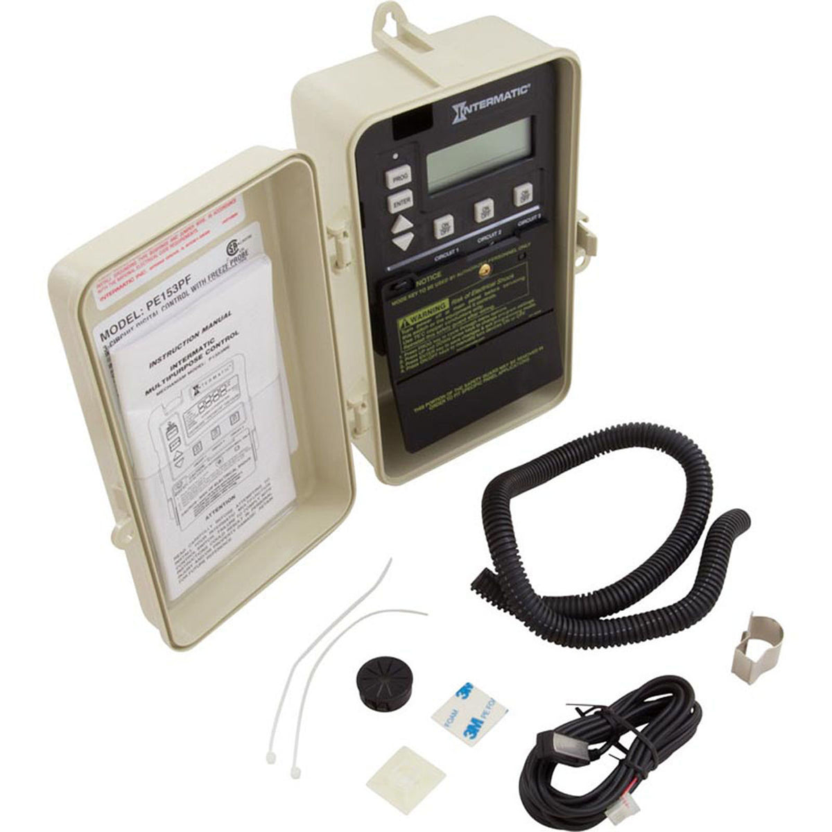 One P1353Me In 9.375 X 5.5 X 3.625 In. Plastic Outdoor Enclo
