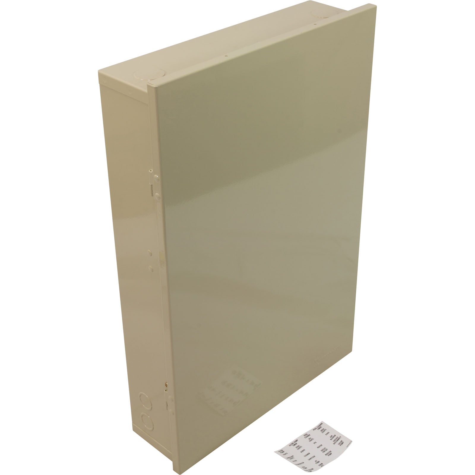 One Empty 22 X 14 X 4.25 In. Pe Outdoor Enclosure With 80 Am