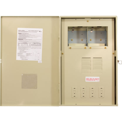 One Empty 22 X 14 X 4.25 In. Pe Outdoor Enclosure With 80 Am