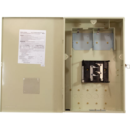 One Empty 22 X 14 X 4.25 In. Pe Outdoor Enclosure With 80 Am