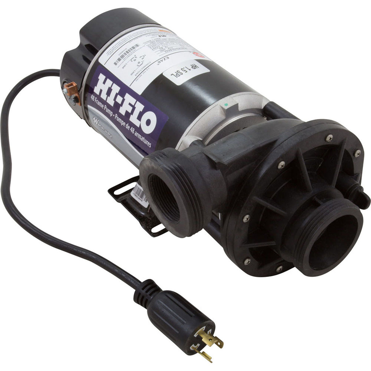 Hf 1.5Hp 115V 1Spd 3Ft Tl 90O Right Less Trap