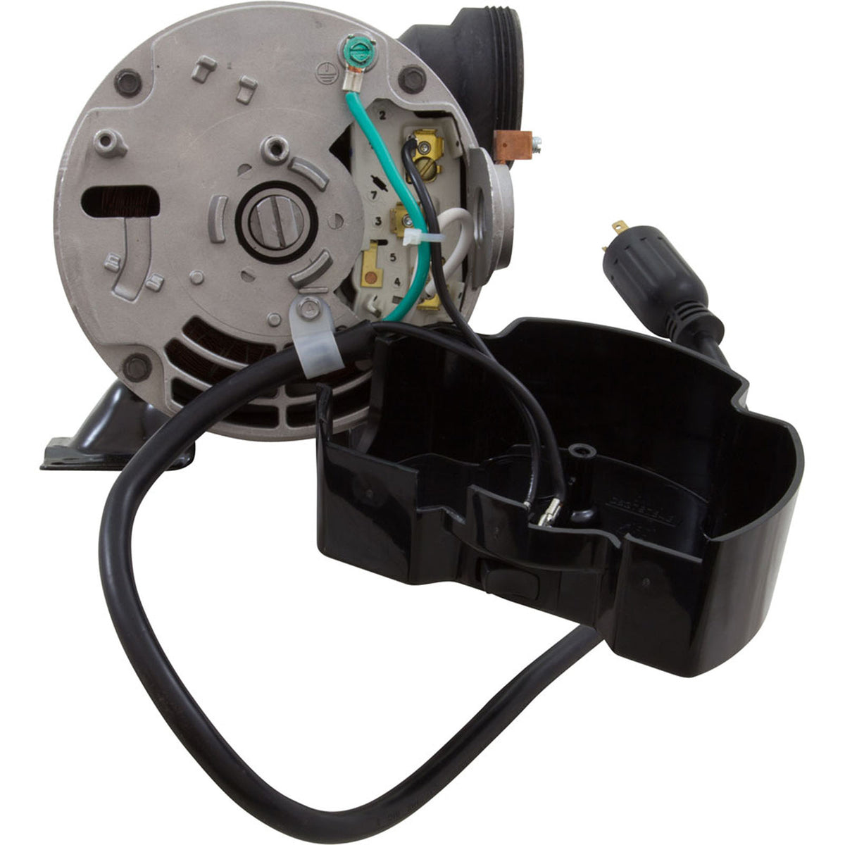 Hf 1,5 CV 115 V 1 vitesse 3 pieds Tl 90 ° à droite sans piège