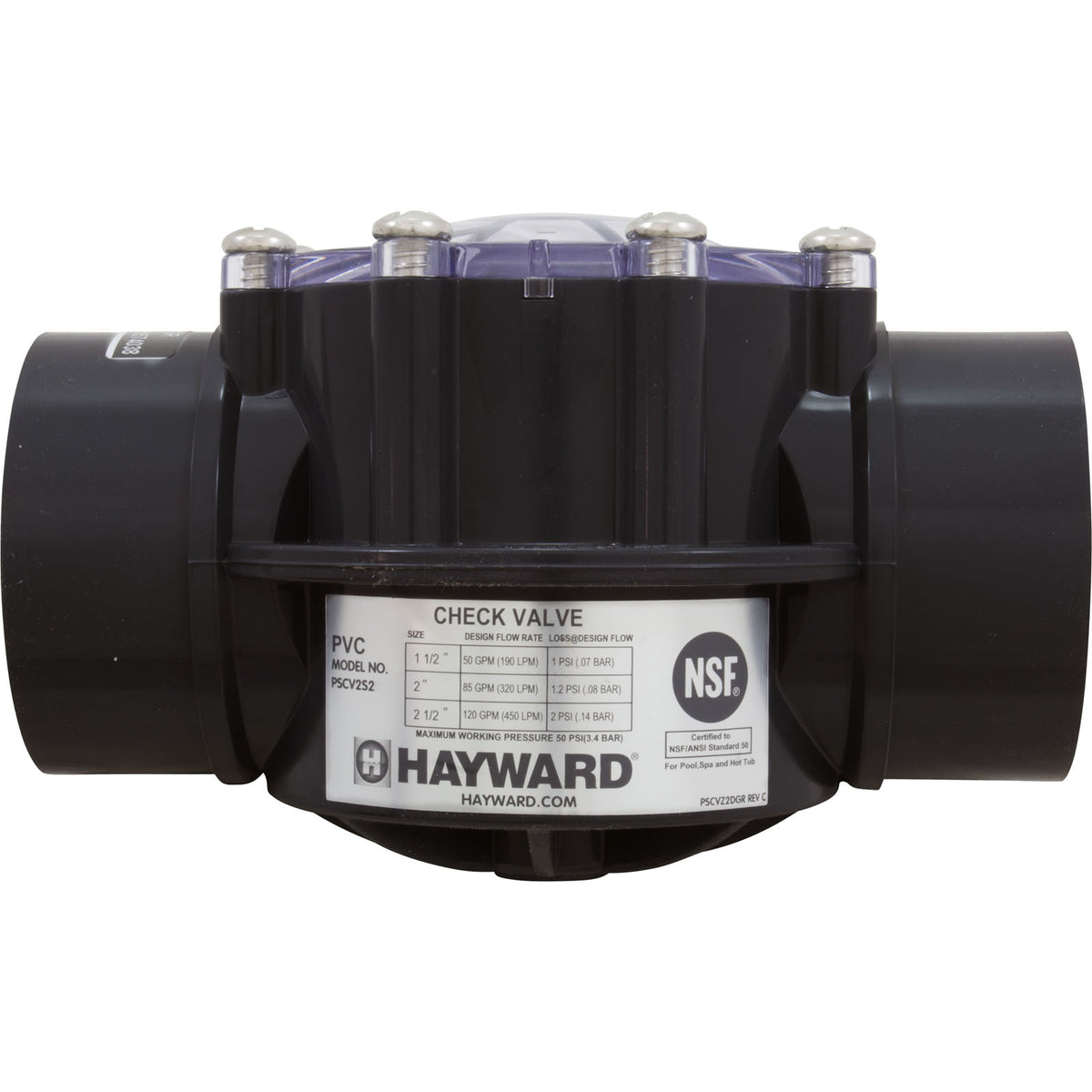 2.0" X 2.5" Cpvc Check Valve