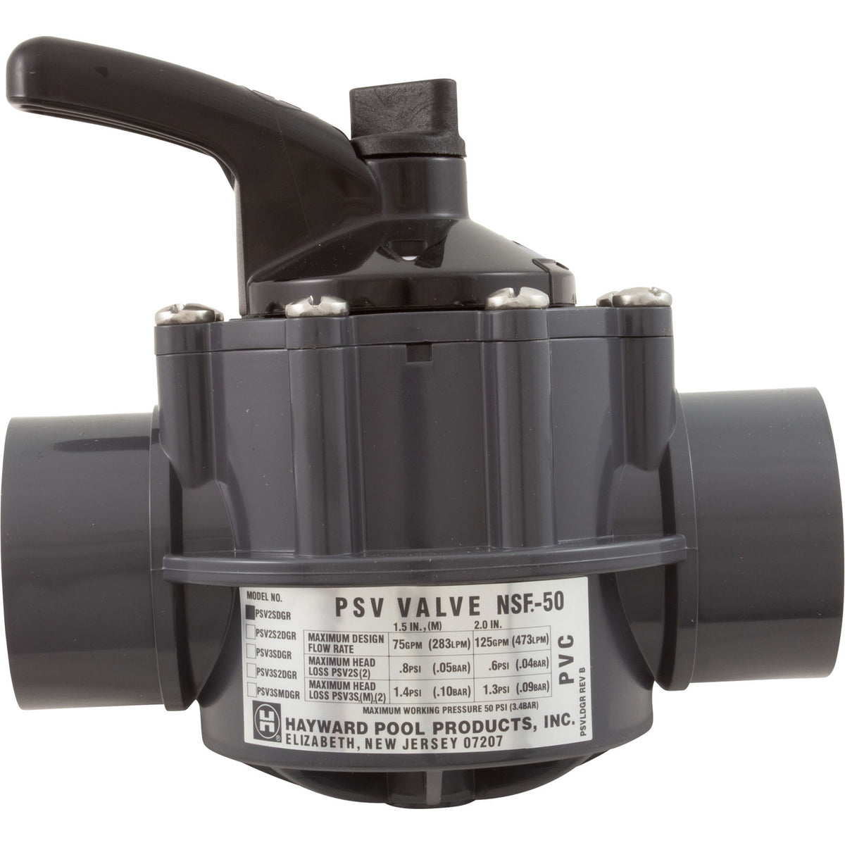 PVC 2 Port 1.5-2 Diverter Valve
