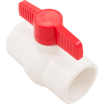 2" Pvc Compact Ball Valve Soc Epdm Tpv White