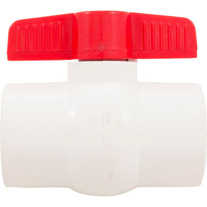 2" Pvc Compact Ball Valve Soc Epdm Tpv White