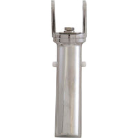 Mango giratorio n.° 152 a granel, a presión, con metal cromado, cantidad 1