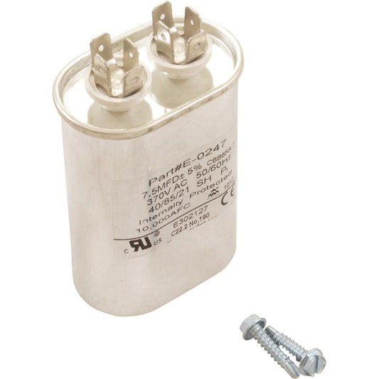 Motor de ventilador con capacitor de MDF Jandy Pro Series 7.5/370, repuesto