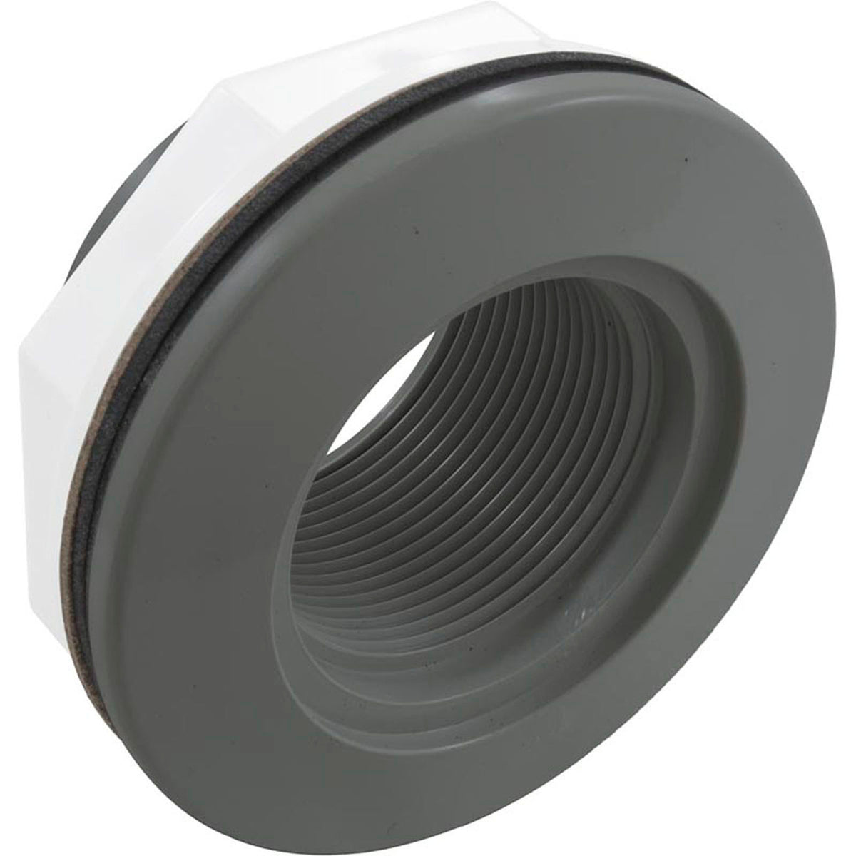 Locknut Fitting, D-Gray