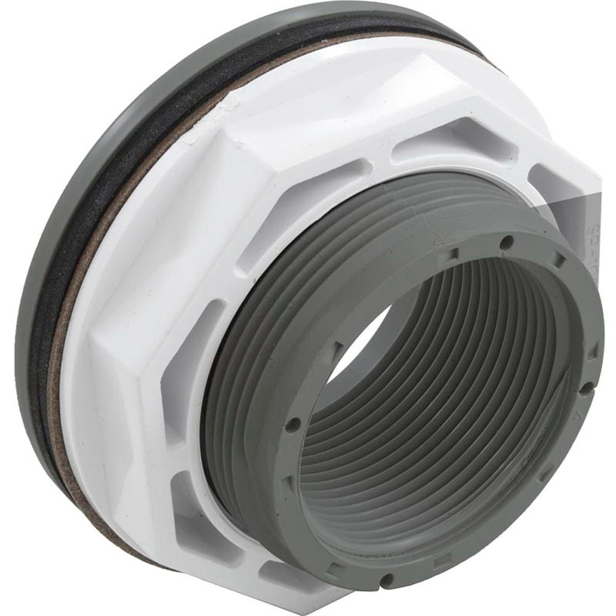 Locknut Fitting, D-Gray