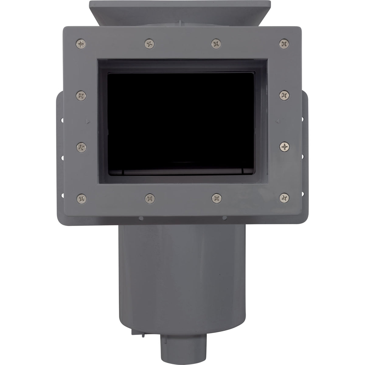 2 In Auto-Skim Dark Gray, Square Lid