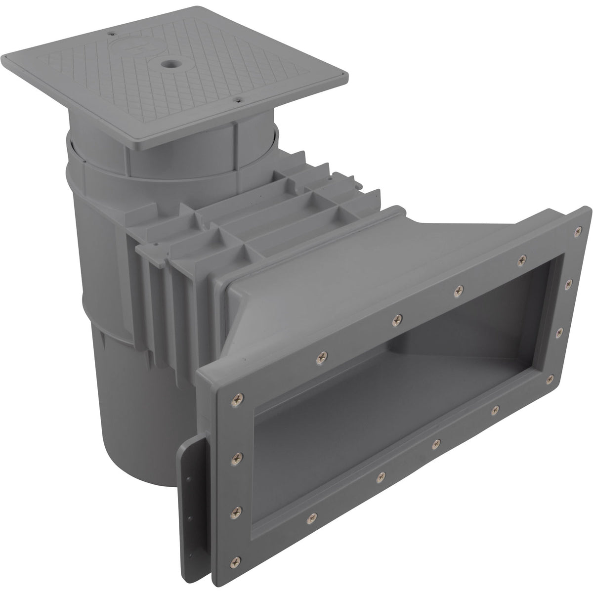 Wide Track Auto-Skim D Gray-Flush Mount-