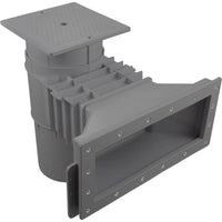 Wide Track Auto-Skim D Gray-Flush Mount-