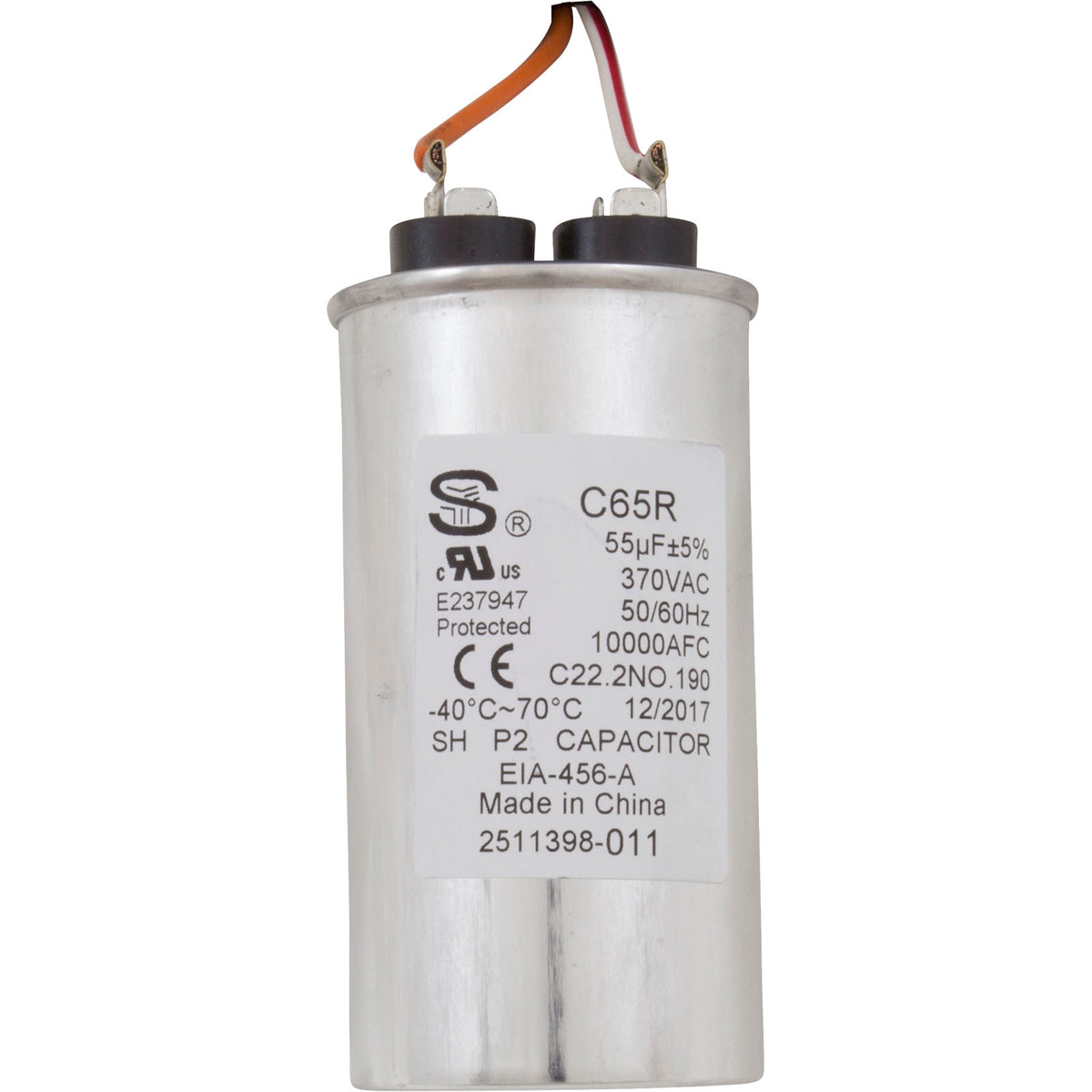 Motor, Century, 3Hp, 208-230V, 1-Sp, Sf1.15, 56Yfr