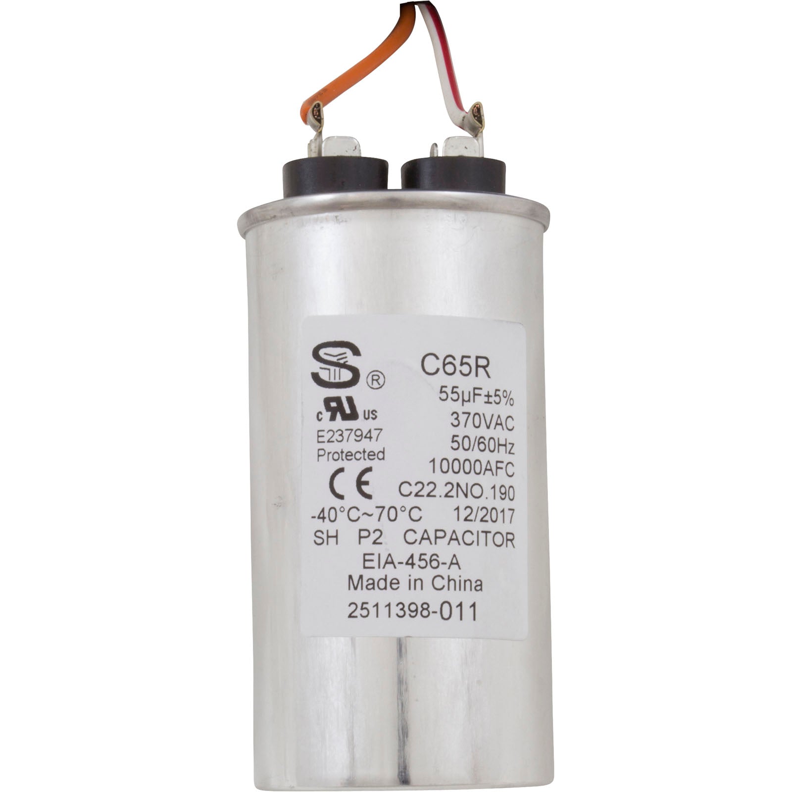 Motor, Century, 3Hp, 208-230V, 1-Sp, Sf1.15, 56Yfr