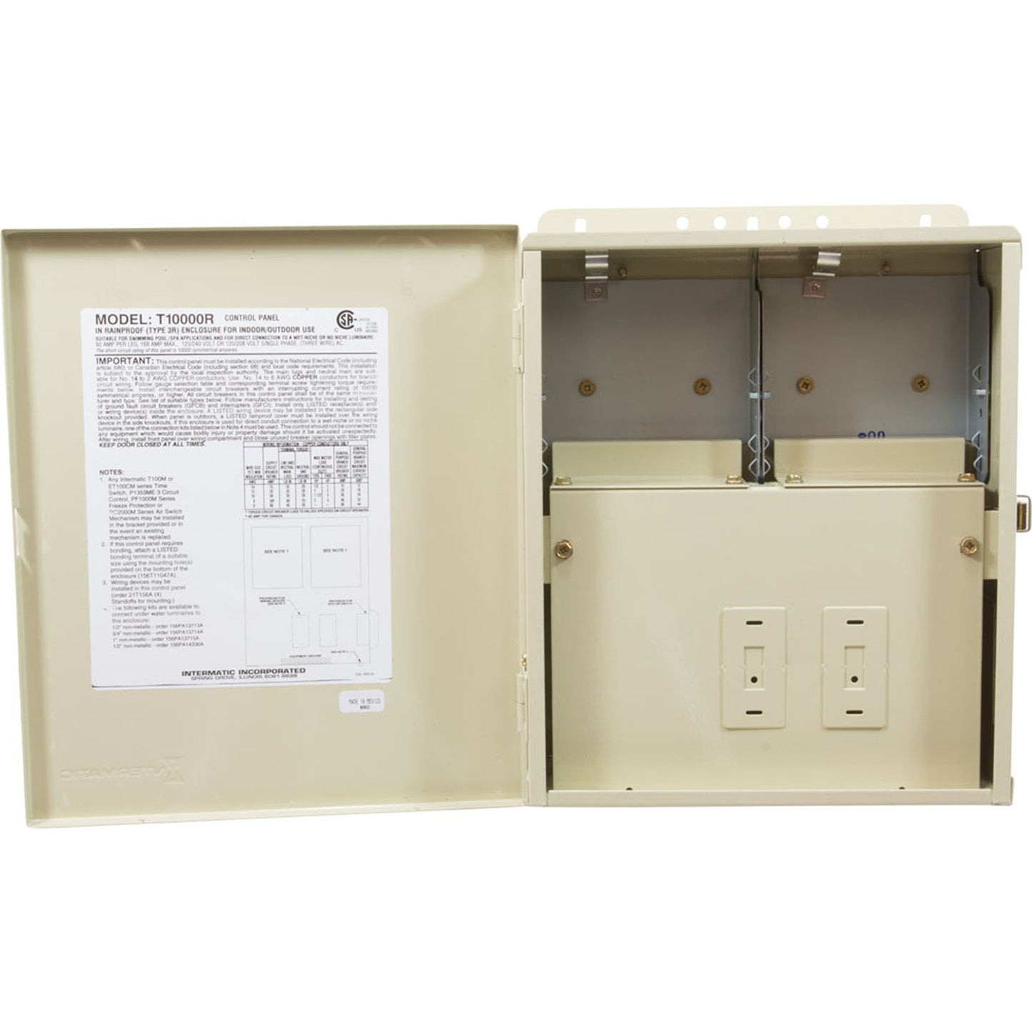 Outdoor Enclosure Only * 10.5 X 12 X 4.5 In.