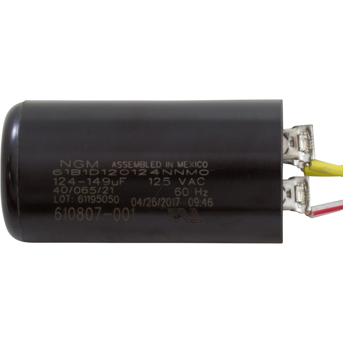 Mtr, Cent, .75Hp, 115/230V, 1-Sp, Sf1.27, 48Yfr