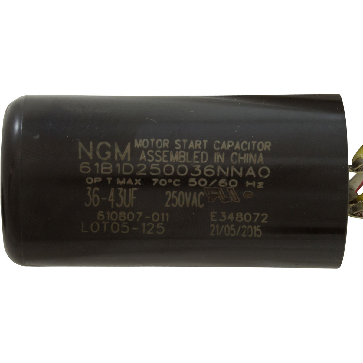 Motor, Cent, 2Hp, 230V, 1-SP, Sf1.1, 48Yfr