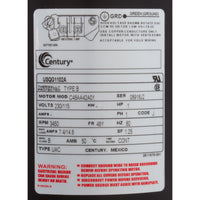 Mtr, Cent, 1Hp, 115/230V, 1-Sp, Sf1.25, 48Yfr