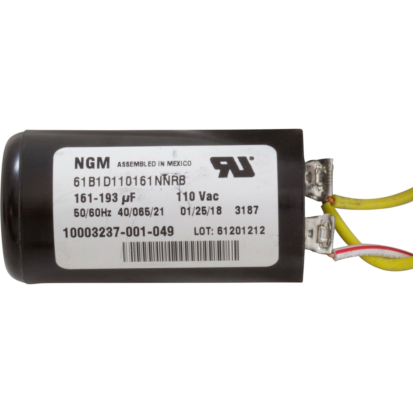 Mtr, Cent, 1Hp, 115/230V, 1-Sp, Sf1.25, 48Yfr