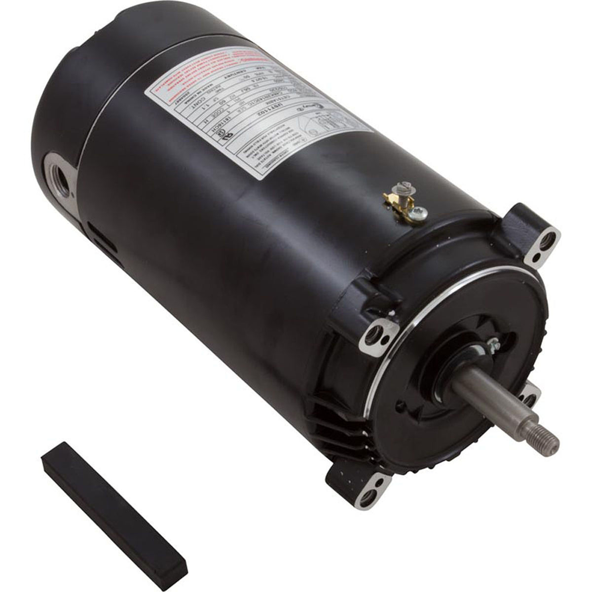 A.O. Smith Century UST1102 Pool Pump Motor, 1 HP, 115/230V, 56J, Single Speed