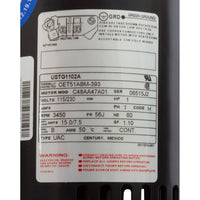 Mtr, Cent, 1Hp, 115/230V, 1-Sp, Sf1.1, 56Jfr USTG1102A