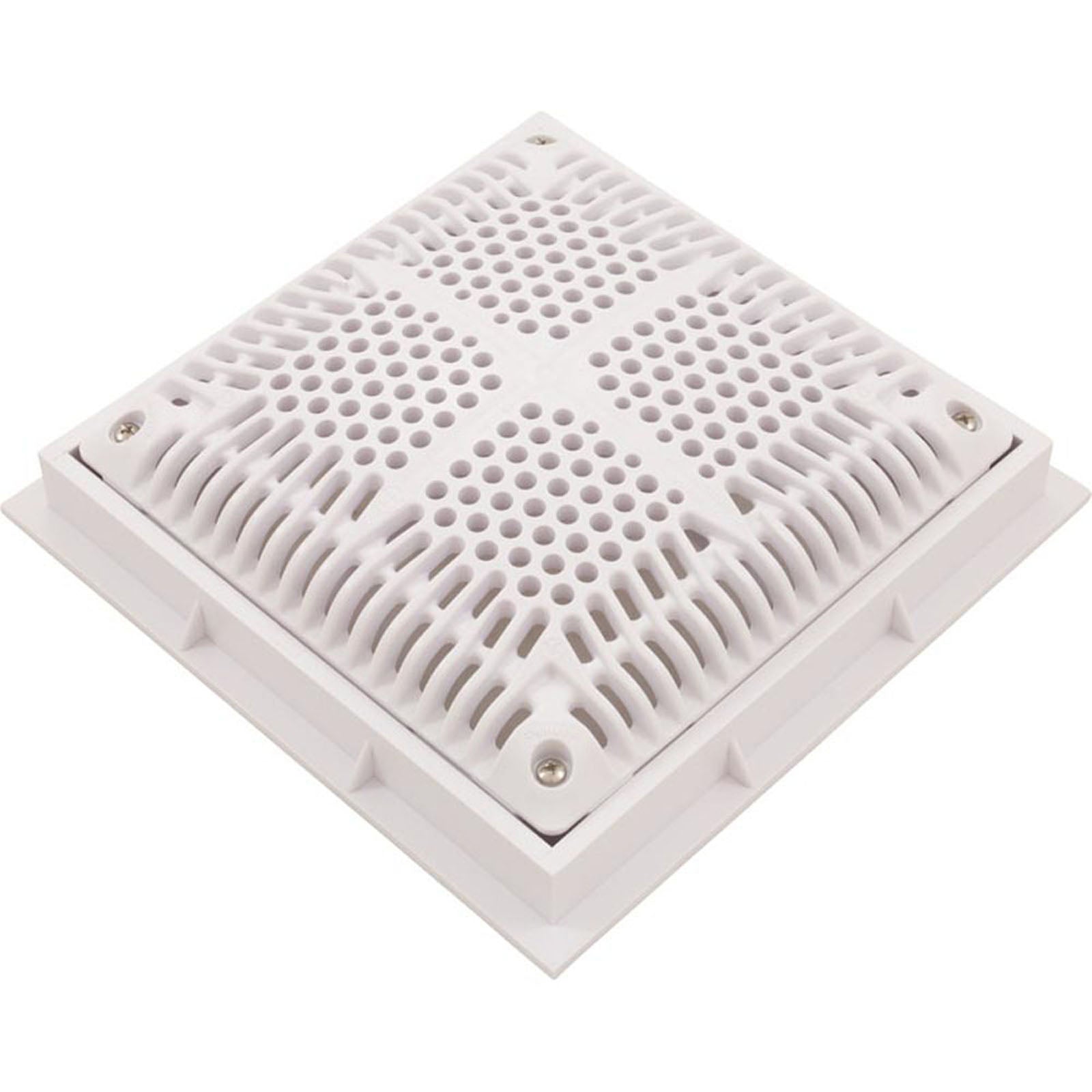 Frame & Cover 9" Sq High Flow 2 Pak