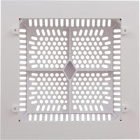 Frame & Cover 9" Sq High Flow 2 Pak