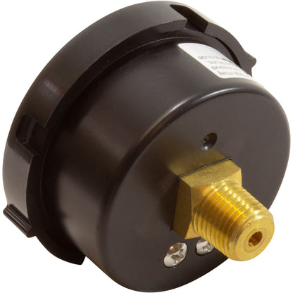 Manómetro Pentair, 1/4"mpt, 0-60 psi, montaje posterior