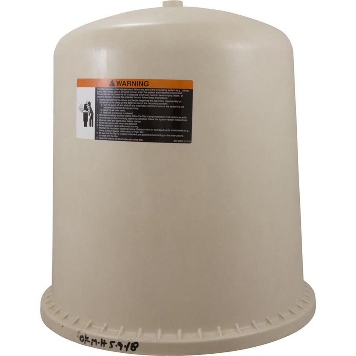 Tank Lid, Pentair Purex CFM/SMBW-4060