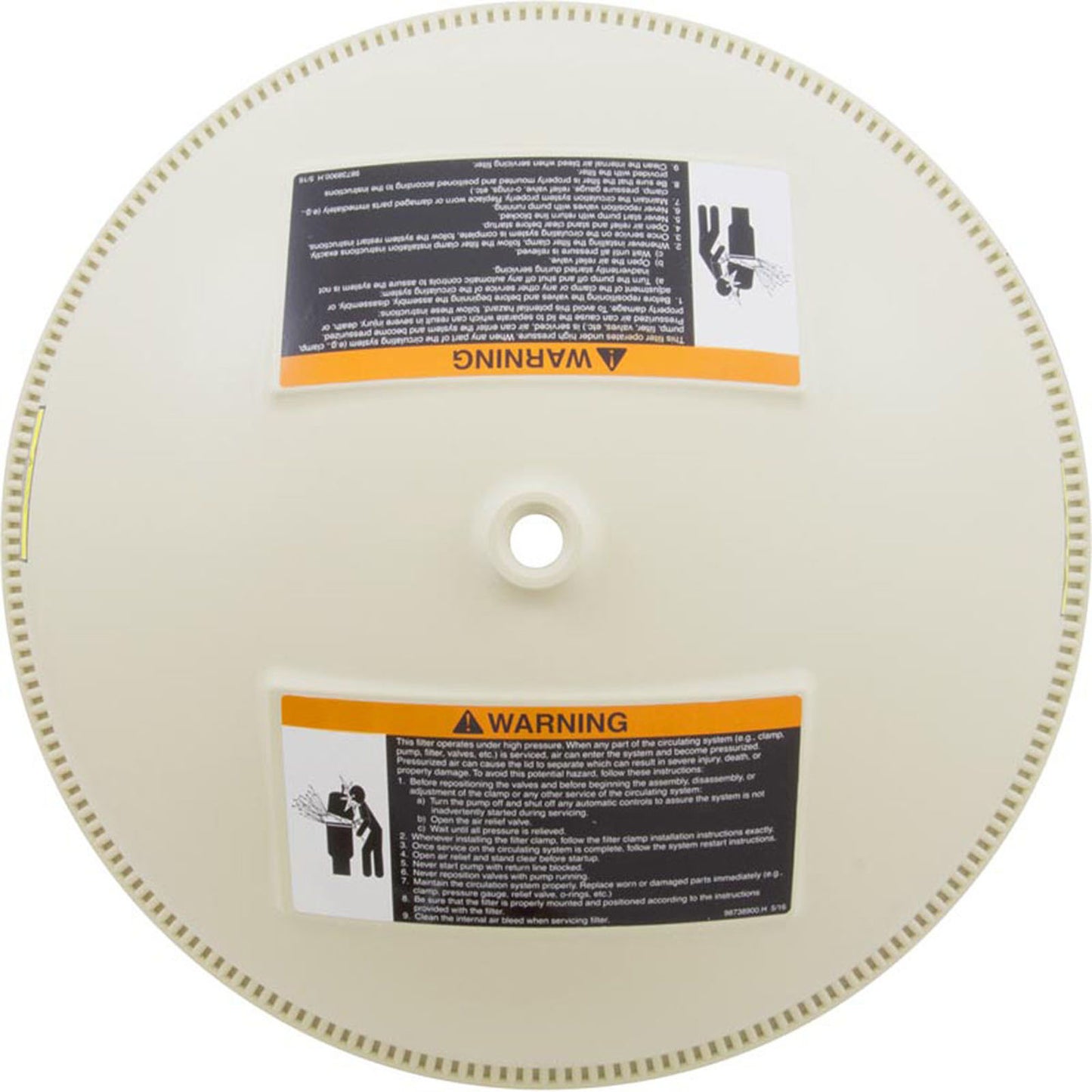 Tank Lid, Pentair PacFab FNS Plus, 24 sqft