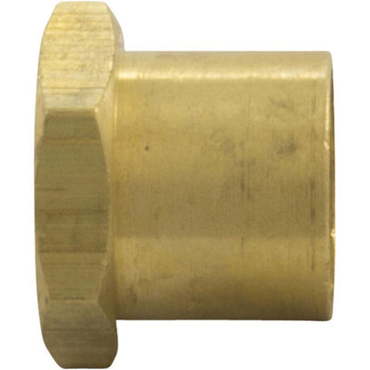 Insert Nut, Anthony Apollo DE Filter Shaft, 0.5", Brass