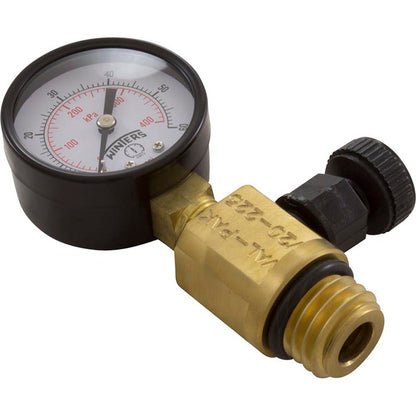 Pressure Gauge/Air Relief, FNS Plus, Val-Pak, Generic