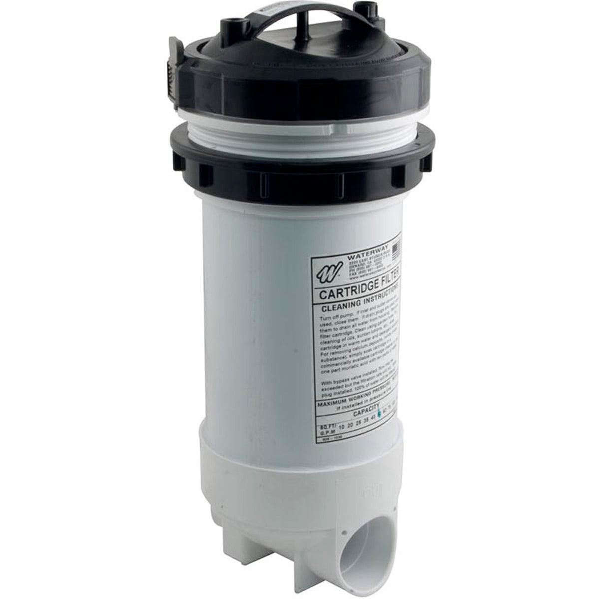 Cartridge Filter, Waterway Top Load, 50 sqft, 2" Slip