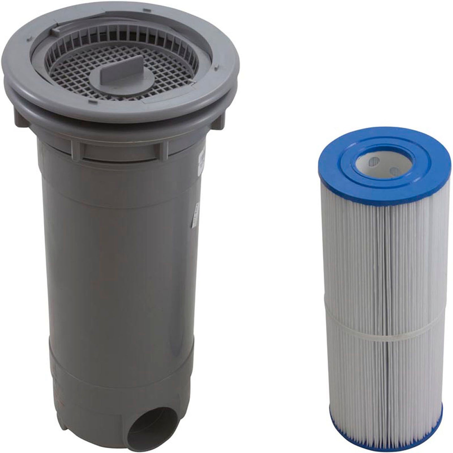 Skim Filter, CMP Top Mount, 25 sqft, 2"s, Gray