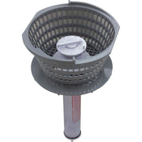 Lily Chemical Dispenser, Pentair Dynamic IV,w/ Basket,Dark Gray