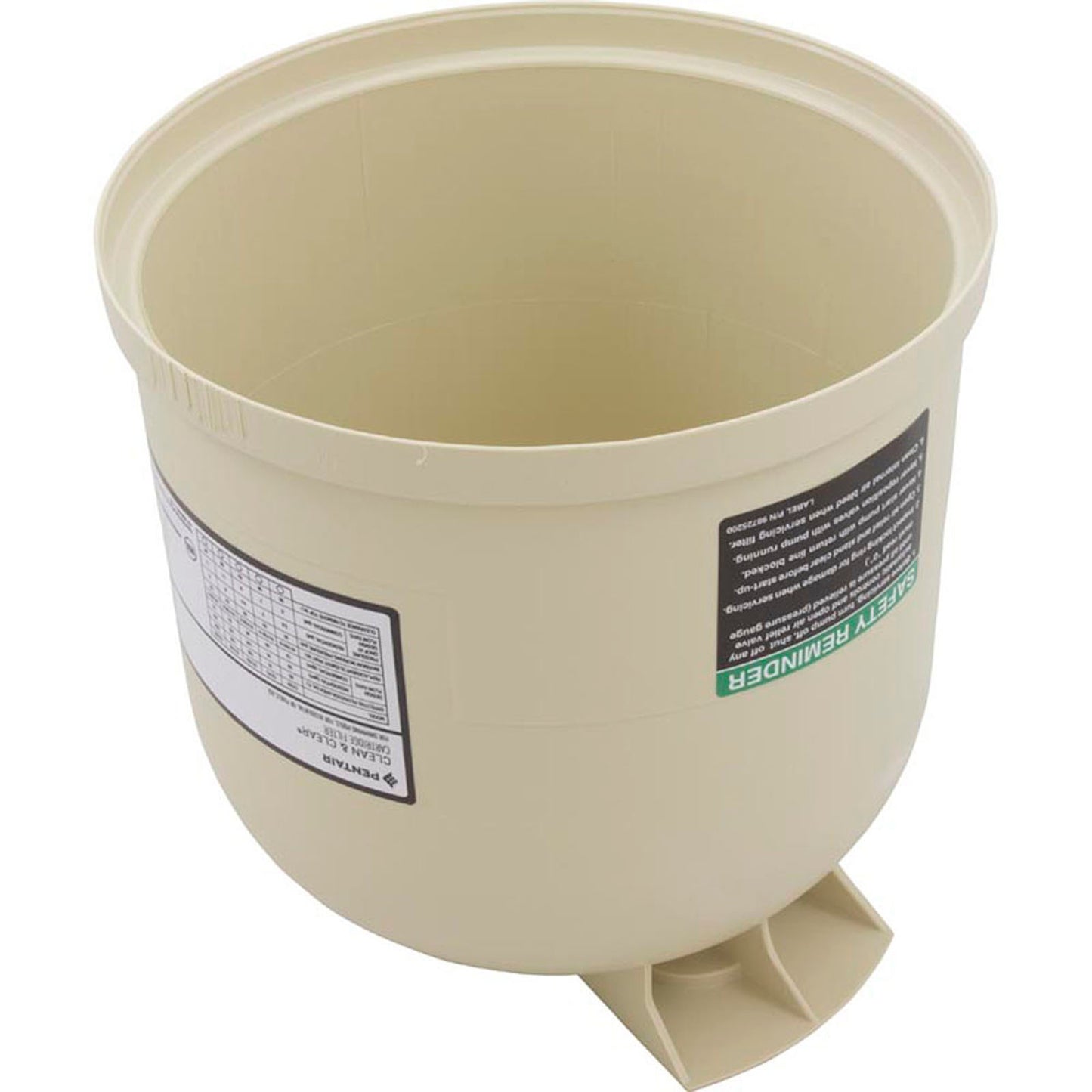 Tank Lid, Pent Am Prod CLN/CLR 75/150/200, Almond