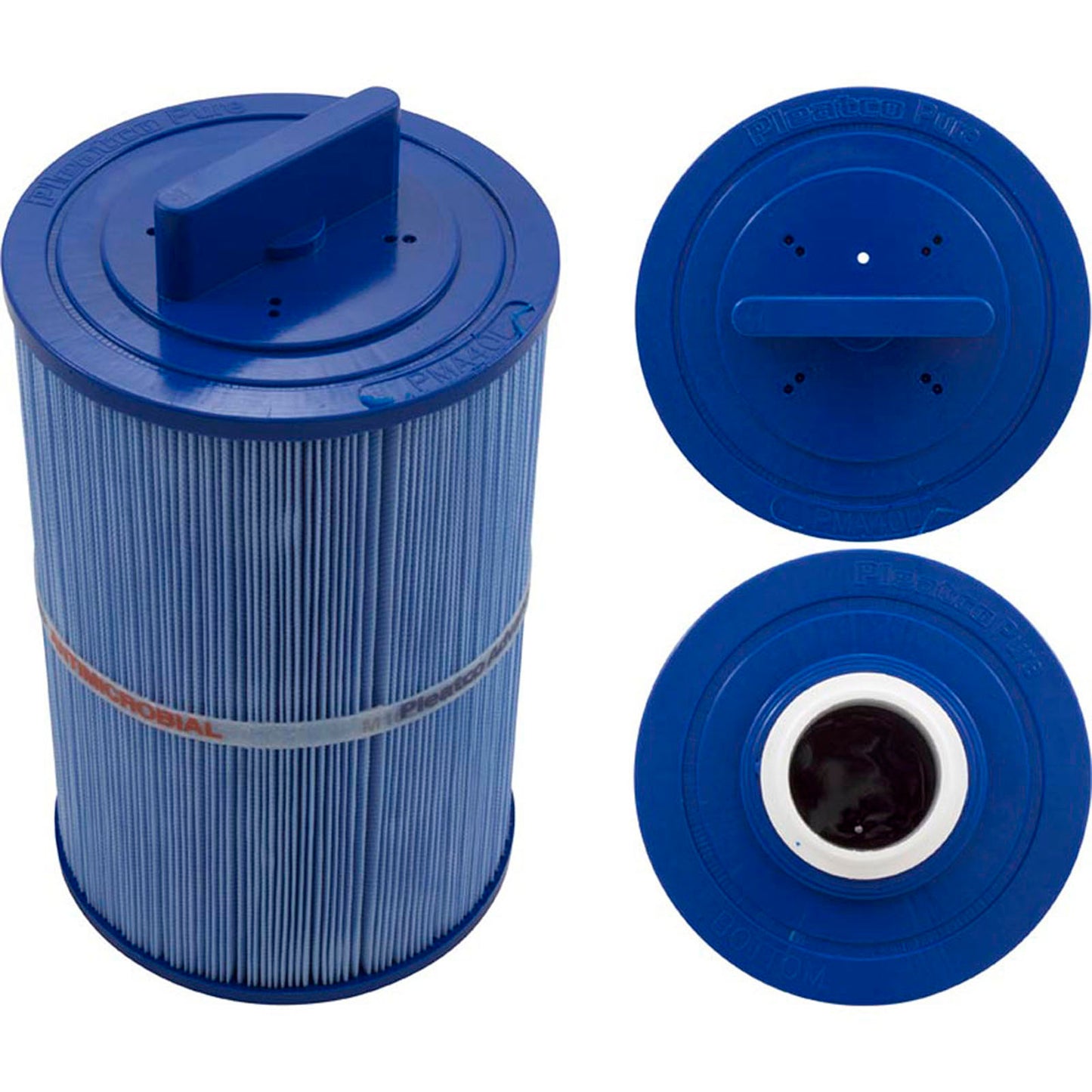 Cartouche, 40 pi2, hauteur, 2"mpt b, 6"od, 9-1/4", 3oz, MB