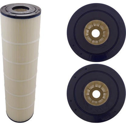 Cartucho, 100 pies cuadrados, 3" de exterior, 3" de exterior, 7", 25-1/2", PB