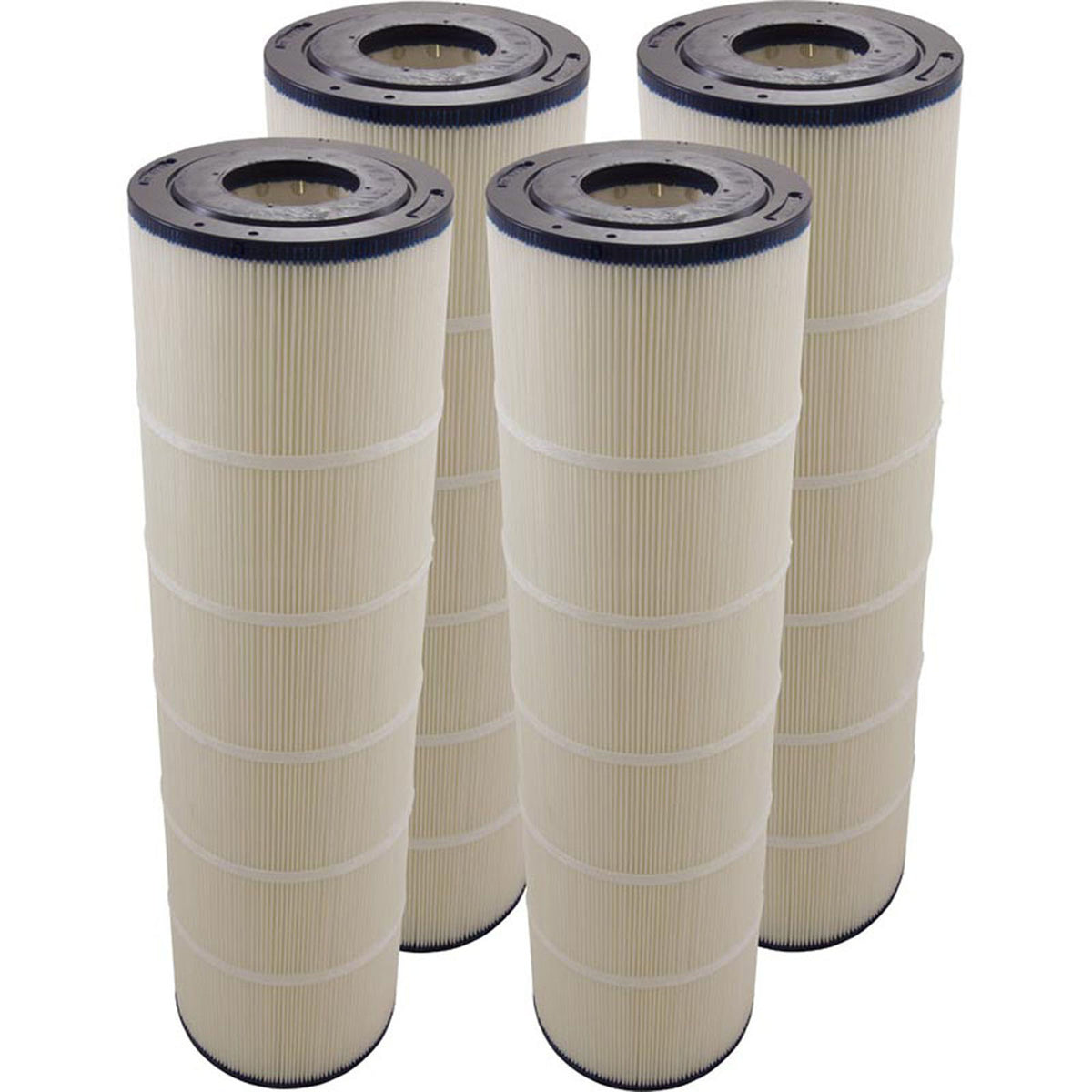 Cartridge, 100sqft, 3"ot, 3"ob, 7", 25-1/2", PB, 4pk