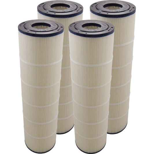Cartridge, 100sqft, 3"ot, 3"ob, 7", 25-1/2", PB, 4pk