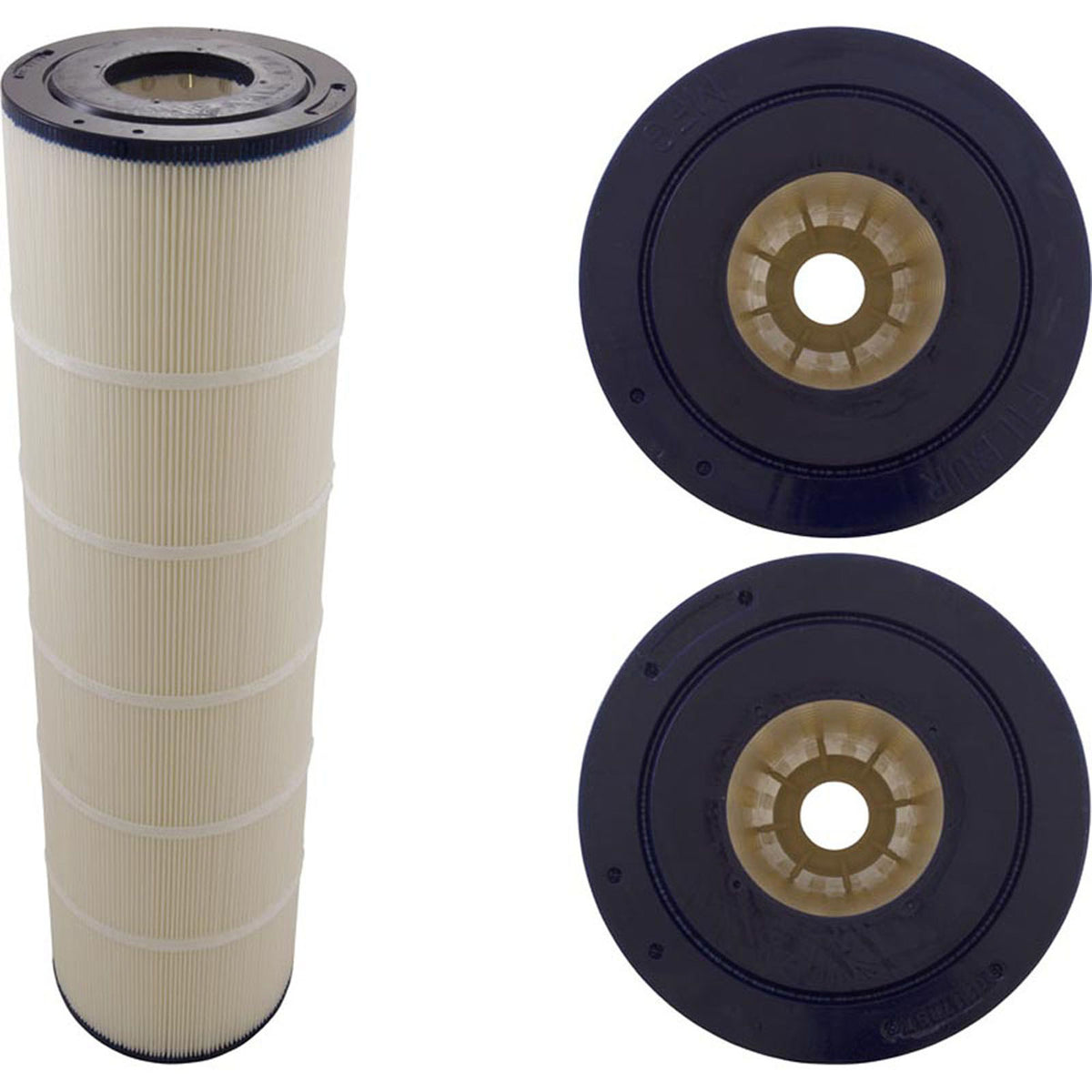 Cartridge, 100sqft, 3"ot, 3"ob, 7", 25-1/2", PB, 4pk