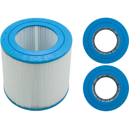 Cartucho, 50 pies cuadrados, 6" de diámetro exterior, 6" de diámetro exterior, 10-1/16", 8-9/16", 4 oz