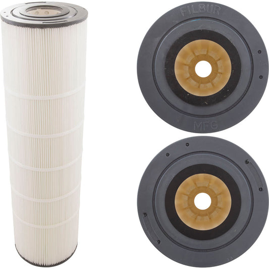 Cartouche, 100 pi2, 3 po extérieur, 3 po extérieur, 7 po, 29-3/8 po, PB