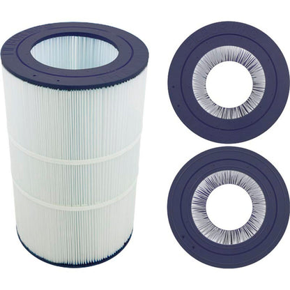 Cartucho, 75 pies cuadrados, 6" de exterior, 6" de exterior, 10-1/16", 16-1/8", PB